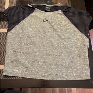 Nike Dri-FIT Heathered Gray Tee